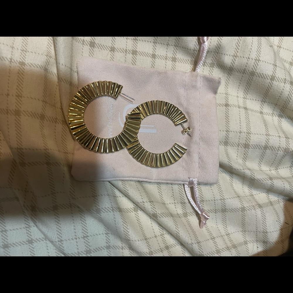 Uncommon James gold earrings